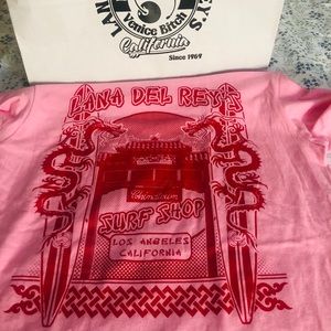 Lana del Rey official Pop up Surf Shop T-SHIRT